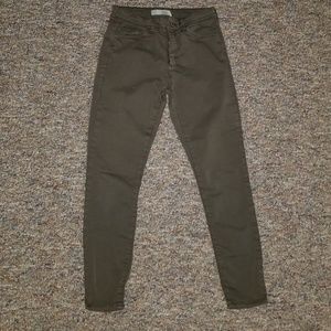 Topshop cropped Jean's